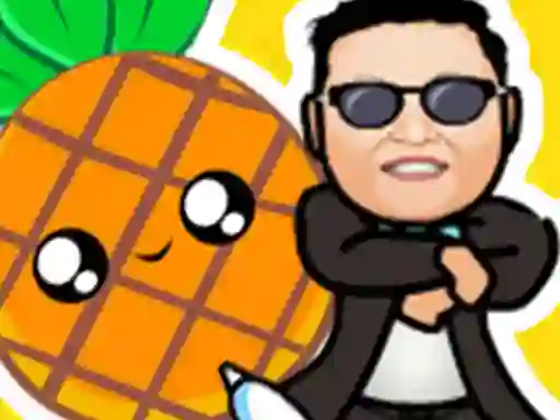 Laro Pineapple and pen vs gangnam style online