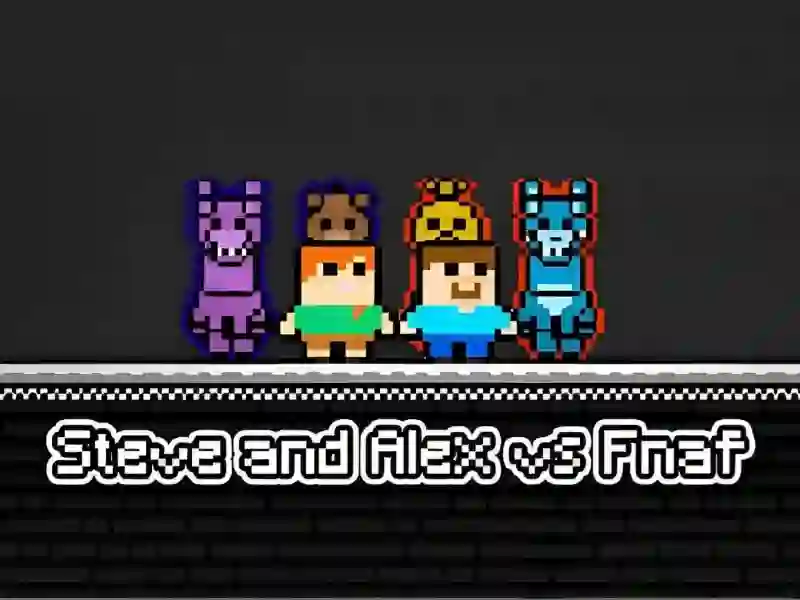 Laro Steve and Alex vs Fnaf online