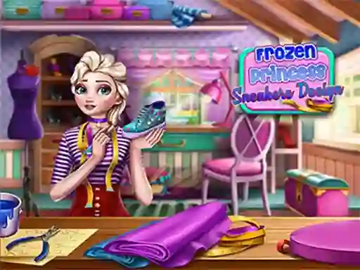 Laro Frozen Princess Sneakers Design online
