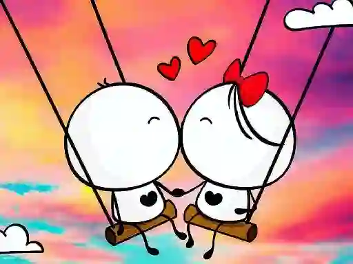 Laro Spot The Differences Happy Valentines Day online