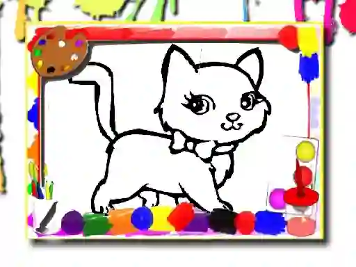 Laro Sweet Cats Coloring online
