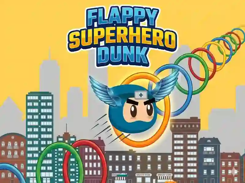 Laro Flappy Superhero Dunk online