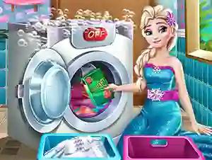 Laro Ice Queen Laundry Day online