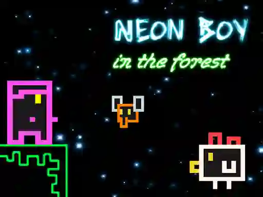 Laro Neon Boy in the forest online