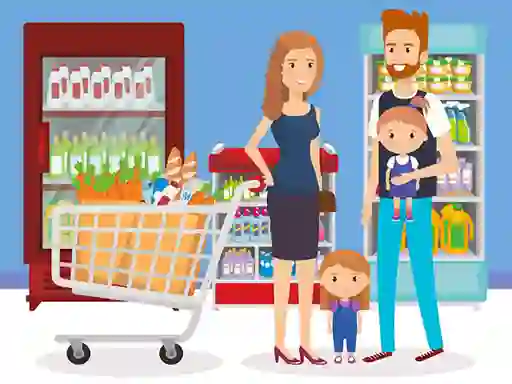 Laro Happy Shopping Jigsaw online