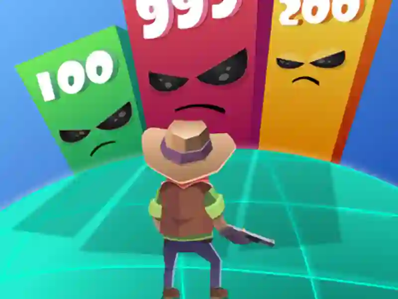 Laro Shoot Block Rush 3D online