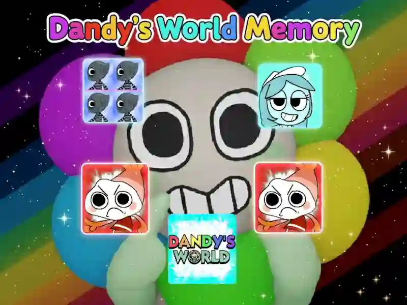 Laro Dandy's World Memory online