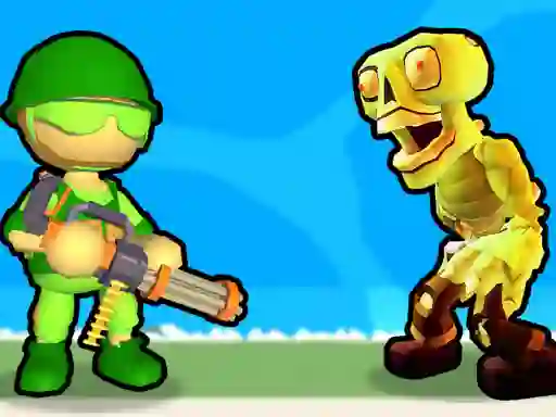 Laro Destruction of Stickman Zombie online