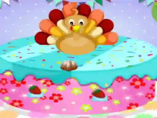 Laro Happy Thanksgiving Cake Master online
