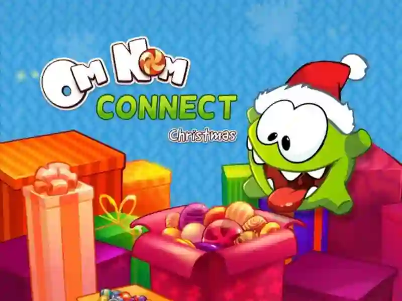 Laro Om Nom Connect Christmas online