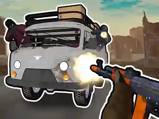 Laro Road Chase. Shooter Realistic Guns online