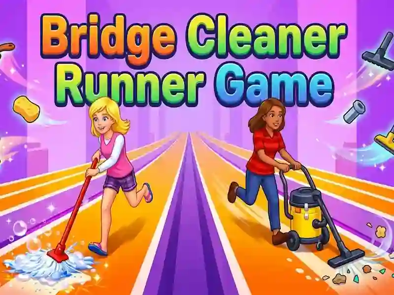 Laro Bridge Cleaner Runner Game online
