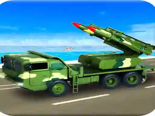 Laro Us Army Missile Attack Army Truck Driving Games online
