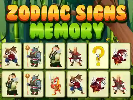Laro Zodiac Signs Memory online