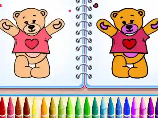 Laro Cute Teddy Bear Colors online