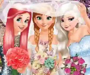 Laro Bride and Bridesmaides Dress up online
