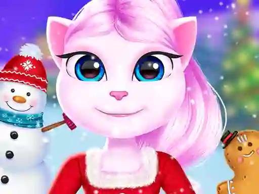 Laro Cat Girl Christmas Decor Game online