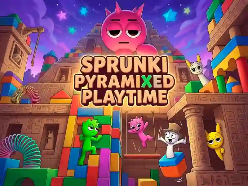 Laro Sprunki Pyramixed Playtime online