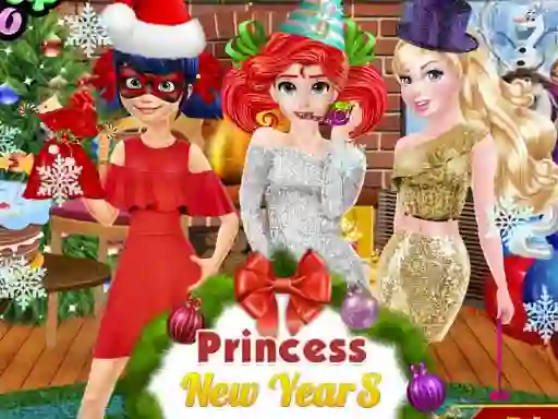 Laro Princesses: New Year's Party online