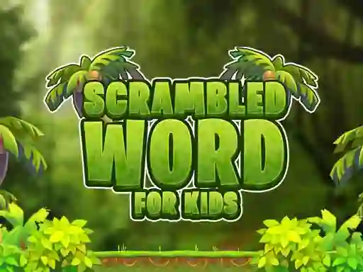 Laro Scrambled Word For Kids online