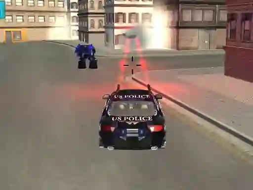Laro US Police Robot Transform: Robot  fighting games online