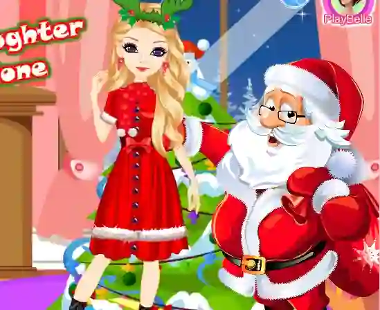 Laro Santa's Daughter Home Alone online