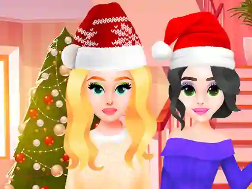 Laro Christmas Party Girls online