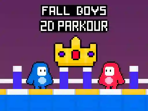 Laro Fall Boys 2D Parkour online