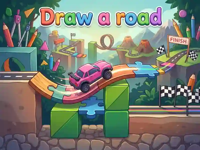 Laro Draw a road online