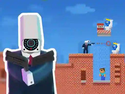 Laro Cameraman vs Toilets Puzzle online