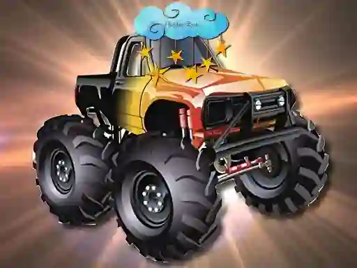 Laro Cartoon Trucks Hidden Stars online