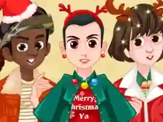 Laro Stranger things Christmas party online