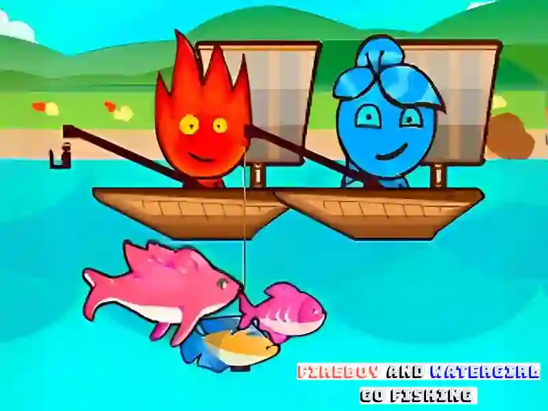 Laro FireBoy And WaterGirl Go Fishing online