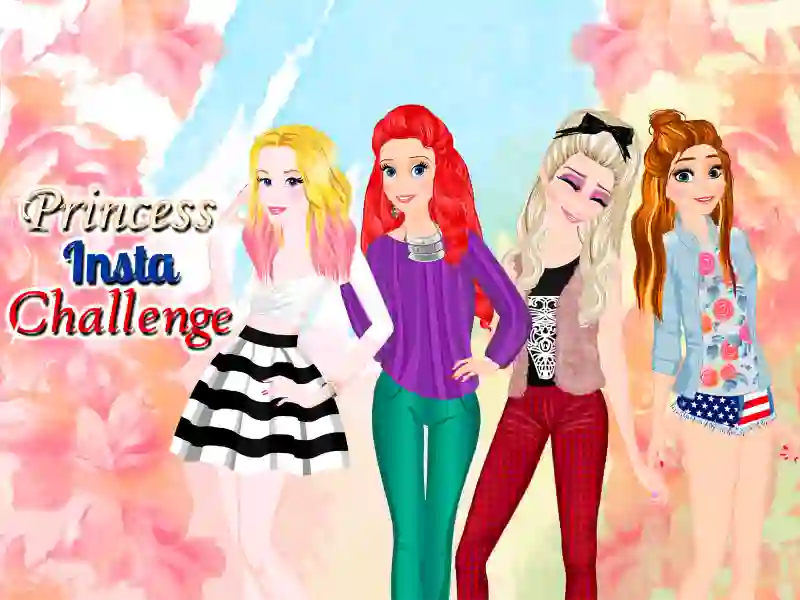 Laro Princesses: Instagram Challenge online