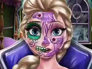 Laro Elsa Scary Halloween Makeup online