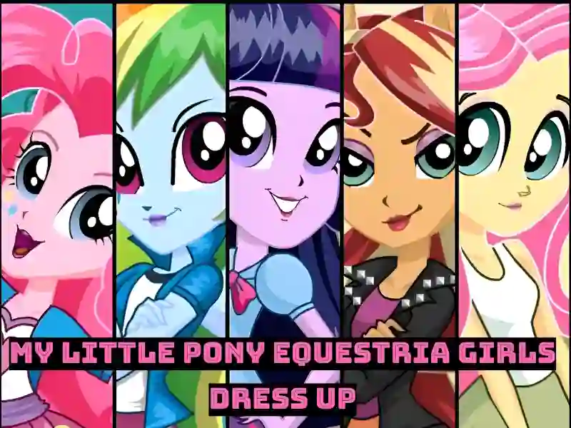 Laro My Little Pony Equestria Girls dress up online