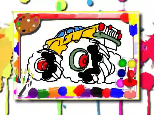 Laro Monster Truck Coloring Book online