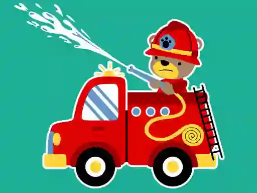 Laro Animal Firetrucks Match 3 online