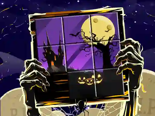 Laro Puzzle Slide Terror online