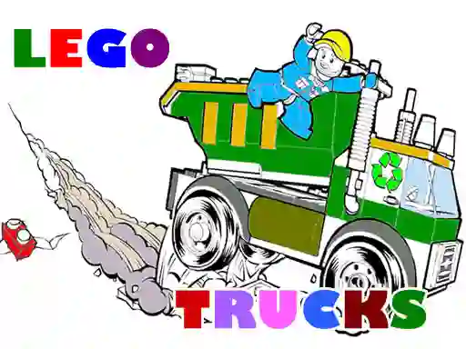 Laro Lego Trucks Coloring online