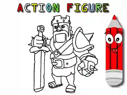 Laro Back To School: Action Figure Coloring online