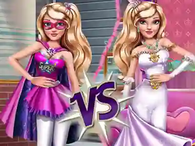 Laro Superhero Vs Princess online