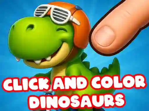 Laro Click And Colors Dinosaurs online