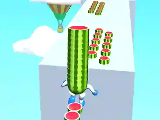 Laro Watermelon Run 3d online