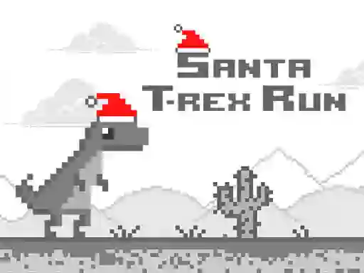 Laro Santa T-Rex Run online