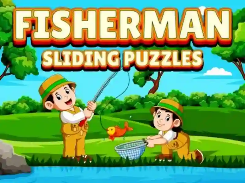 Laro Fisherman Sliding Puzzle online