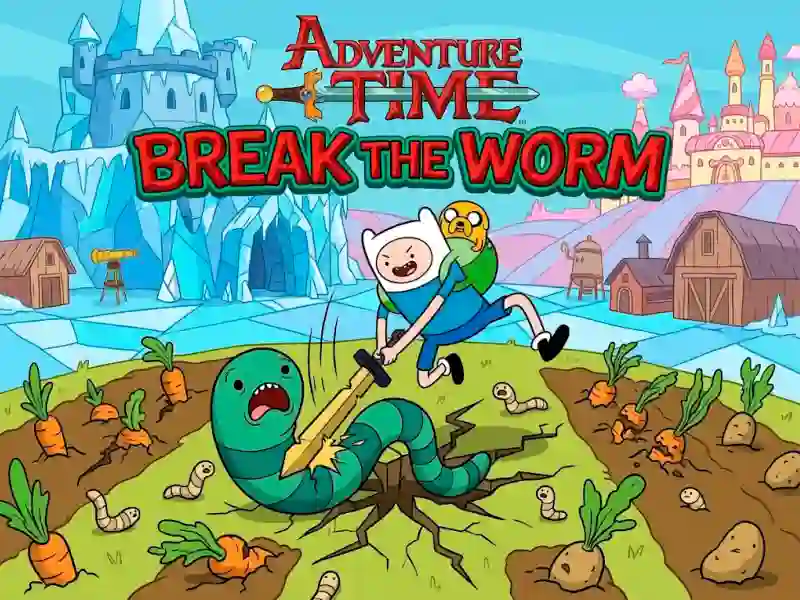 Laro Adventure Time Break the Worm online