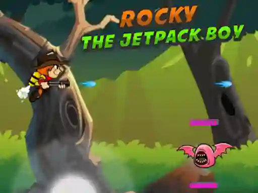 Laro Rocky The Jetpack Boy online