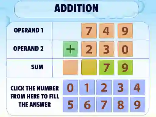 Laro Addition Practice online