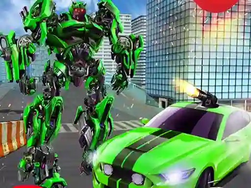 Laro Grand robot car transform 3d game online